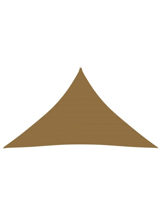 Saulessargs, 160 g/m², pelēkbrūns, 3,5x3,5x4,9 m, hdpe