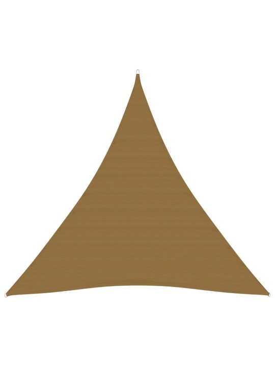 Saulessargs, 160 g/m², pelēkbrūns, 4,5x4,5x4,5 m, hdpe