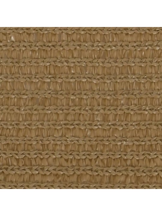 Saulessargs, 160 g/m², pelēkbrūns, 5x6x6 m, hdpe