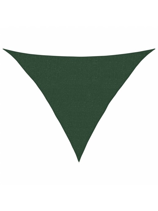 Saulessargs, 160 g/m², tumši zaļš, 2,5x2,5x3,5 m, hdpe