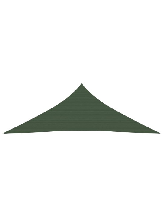 Saulessargs, 160 g/m², tumši zaļš, 3,6x3,6x3,6 m, hdpe
