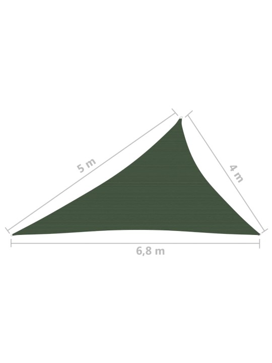 Saulessargs, 160 g/m², tumši zaļš, 4x5x6,8 m, hdpe