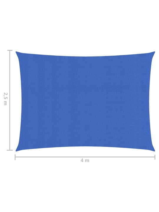 Saulessargs, 160 g/m², zils, 2,5x4 m, hdpe