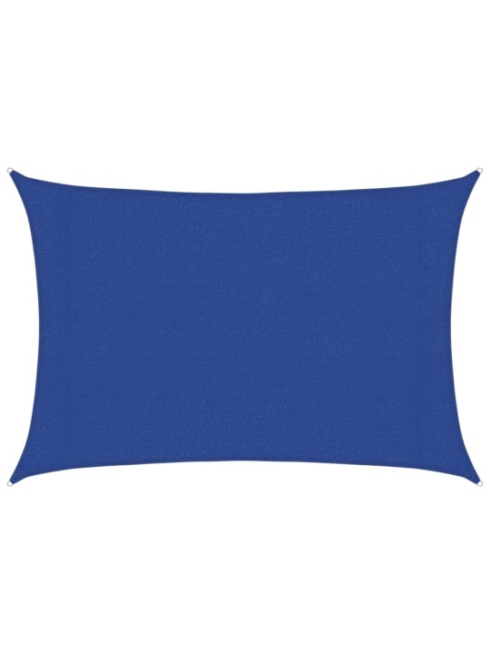 Saulessargs, 160 g/m², taisnstūra, zils, 3x5 m, hdpe