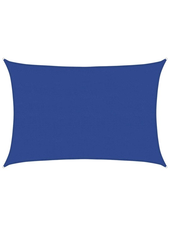 Saulessargs, 160 g/m², taisnstūra, zils, 5x6 m, hdpe