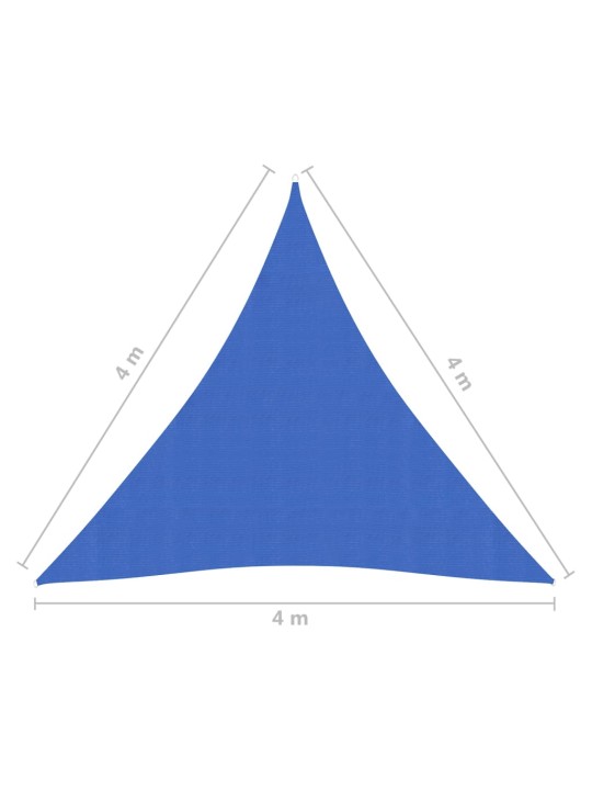 Saulessargs, 160 g/m², zils, 4x4x4 m, hdpe