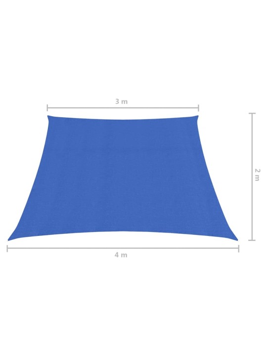 Saulessargs, 160 g/m², zils, 3/4x2 m, hdpe