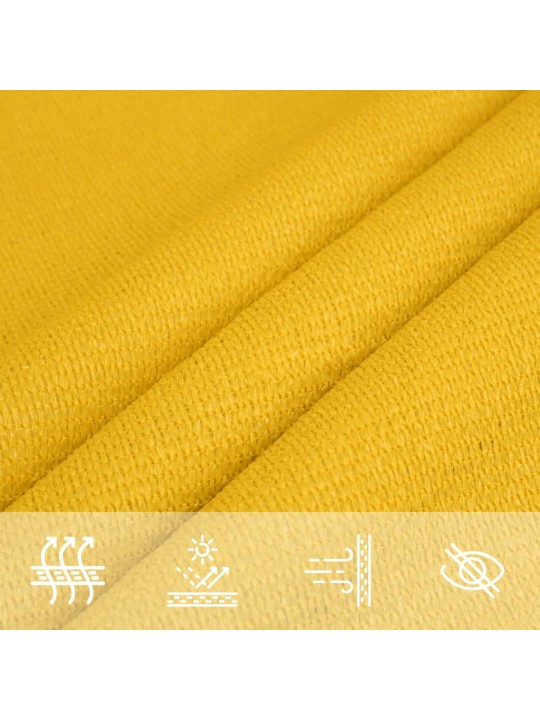 Saulessargs, 160 g/m², taisnstūra, dzeltens, 2x3 m, hdpe