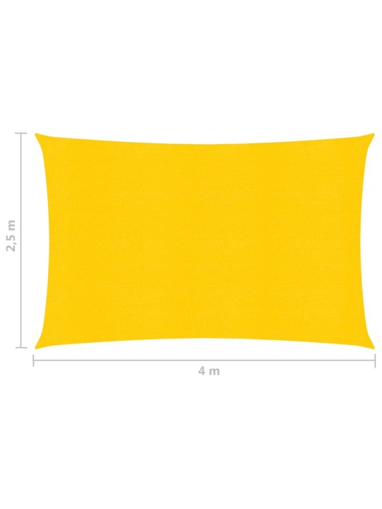 Saulessargs, 160 g/m², dzeltens, 2,5x4 m, hdpe