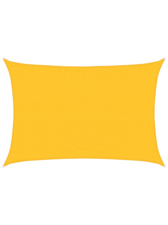 Saulessargs, 160 g/m², taisnstūra, dzeltens, 3,5x5 m, hdpe