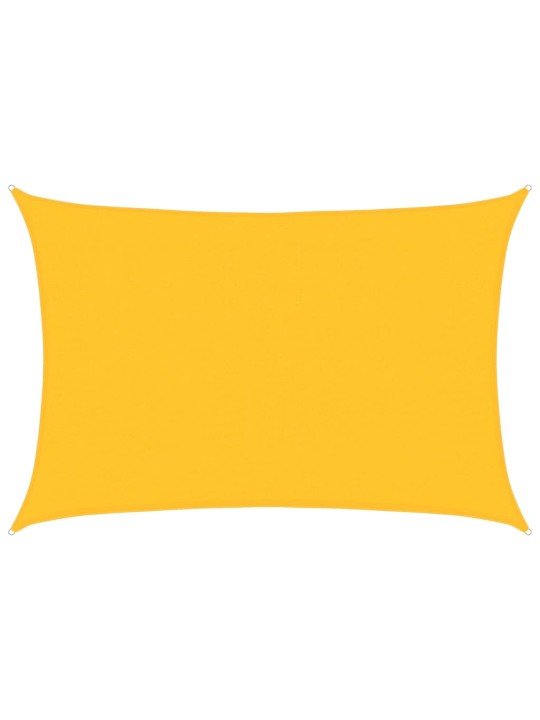 Saulessargs, 160 g/m², taisnstūra, dzeltens, 4x6 m, hdpe