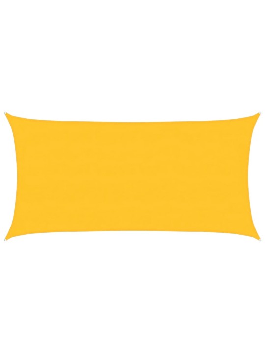 Saulessargs, 160 g/m², taisnstūra, dzeltens, 4x7 m, hdpe