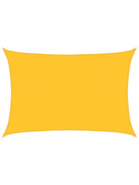 Saulessargs, 160 g/m², taisnstūra, dzeltens, 5x6 m, hdpe