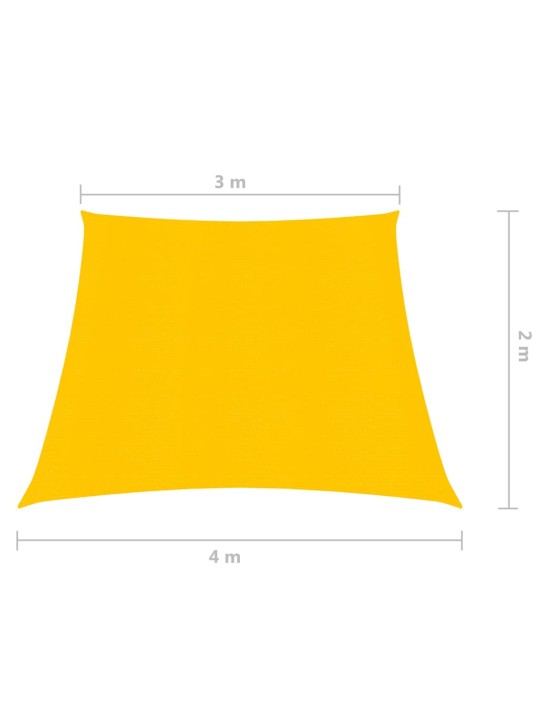 Saulessargs, 160 g/m², dzeltens, 3/4x2 m, hdpe