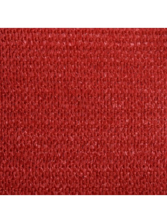Saulessargs, 160 g/m², sarkans, 3x3 m, hdpe