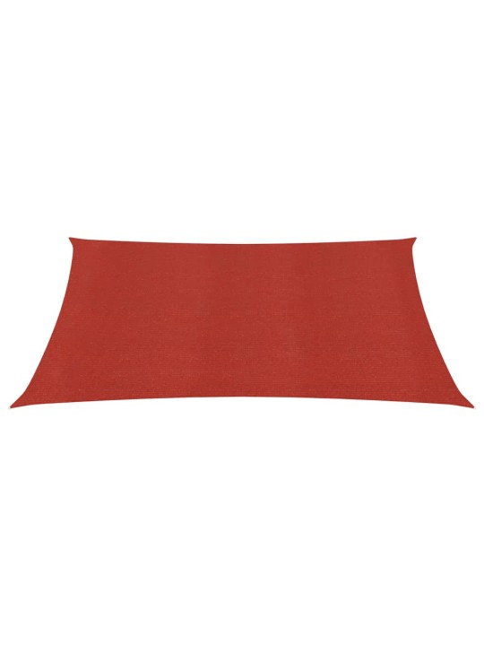 Saulessargs, 160 g/m², sarkans, 4,5x4,5 m, hdpe