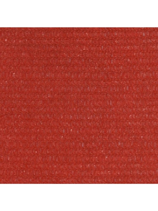 Saulessargs, 160 g/m², sarkans, 4,5x4,5 m, hdpe