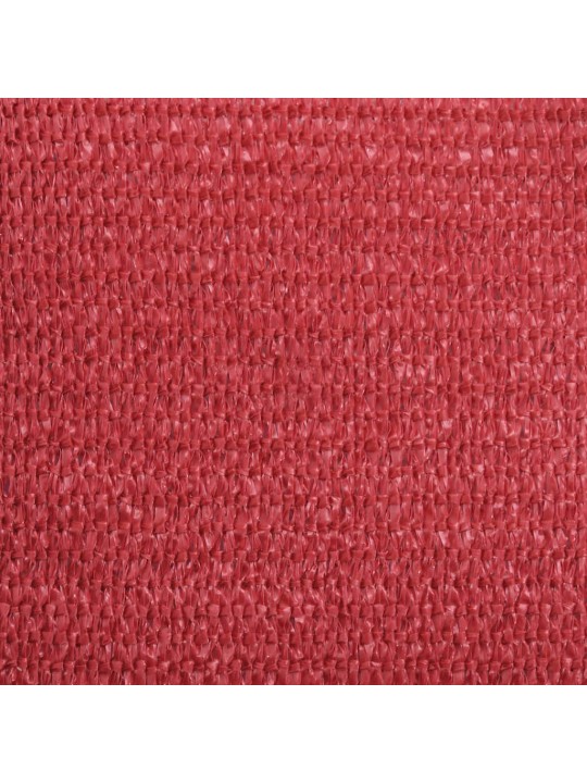 Saulessargs, 160 g/m², sarkans, 3x5 m, hdpe