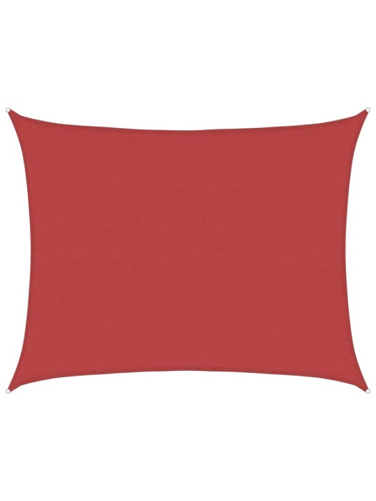Saulessargs, 160 g/m², sarkans, 6x7 m, hdpe