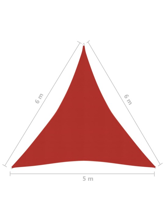 Saulessargs, 160 g/m², sarkans, 5x6x6 m, HDPE