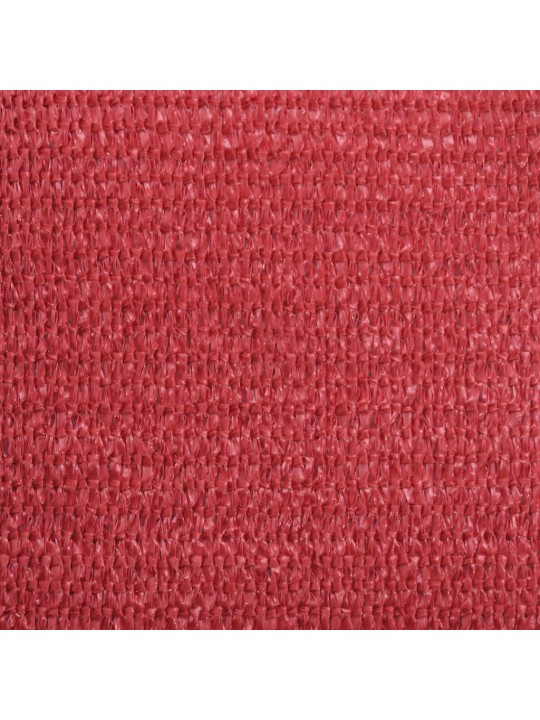 Saulessargs, 160 g/m², sarkans, 4x5x6,8 m, hdpe