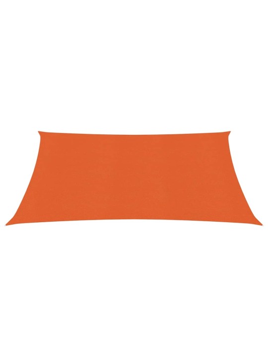Saulessargs, 160 g/m², oranžs, 3,6x3,6 m, hdpe