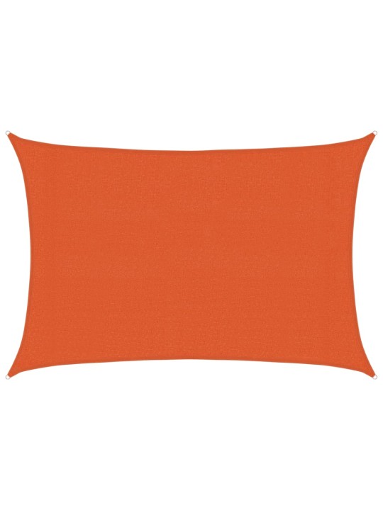 Saulessargs, 160 g/m², taisnstūra, oranžs, 3x5 m, hdpe