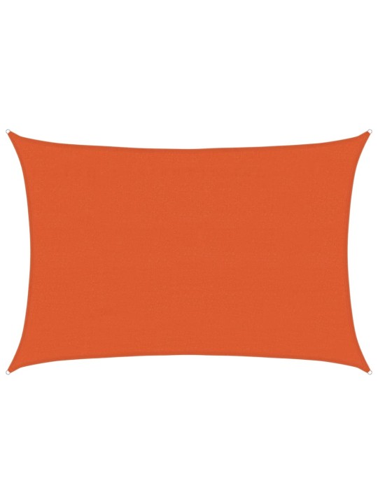 Saulessargs, 160 g/m², taisnstūra, oranžs, 4x5 m, hdpe