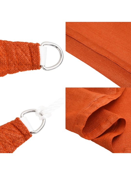 Saulessargs, 160 g/m², taisnstūra, oranžs, 4x5 m, hdpe