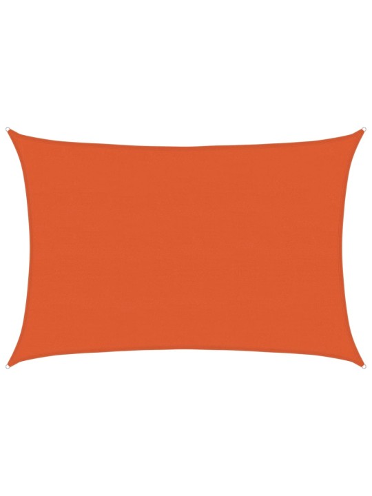 Saulessargs, 160 g/m², taisnstūra, oranžs, 5x7 m, hdpe