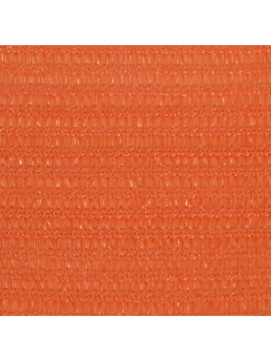 Saulessargs, 160 g/m², oranžs, 3,5x3,5x4,9 m, hdpe