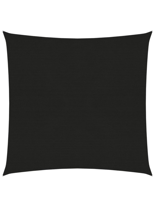 Saulessargs, 160 g/m², melns, 3x3 m, hdpe