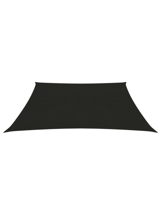 Saulessargs, 160 g/m², melns, 3x3 m, hdpe