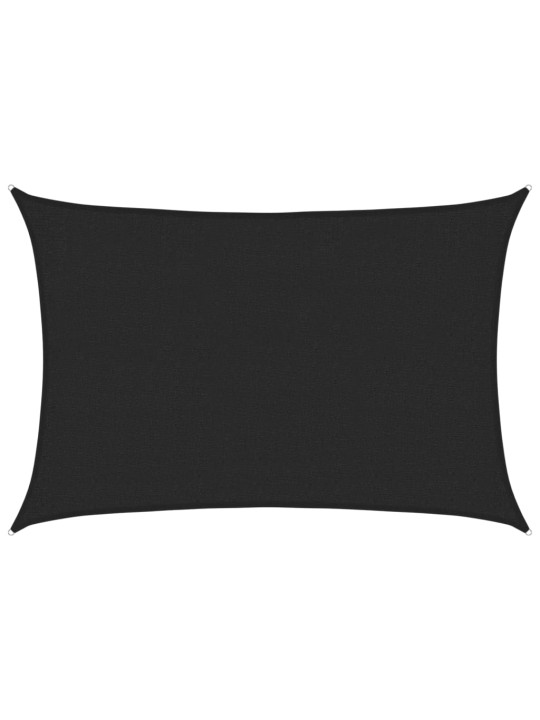 Saulessargs, 160 g/m², melns, 2x2,5 m, hdpe