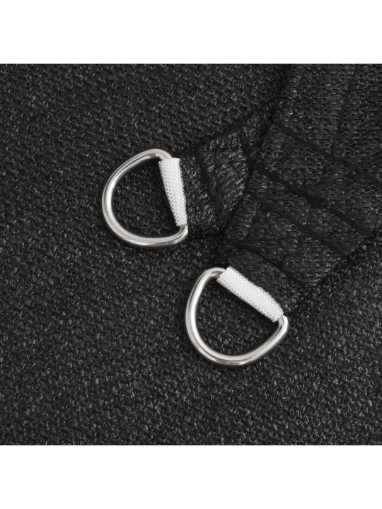 Saulessargs, 160 g/m², melns, 2x3,5 m, hdpe