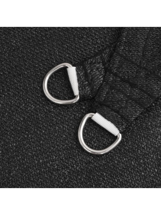 Saulessargs, 160 g/m², melns, 2,5x3 m, hdpe