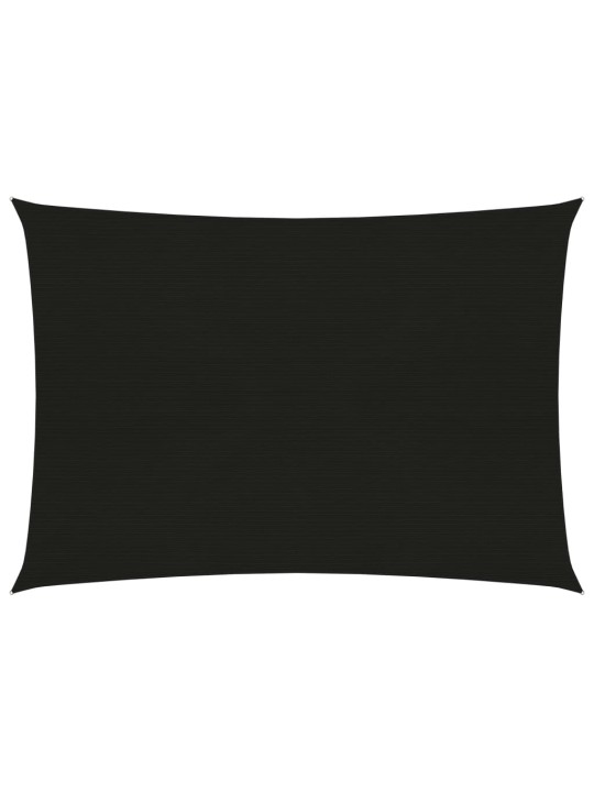 Saulessargs, 160 g/m², melns, 2,5x4 m, hdpe