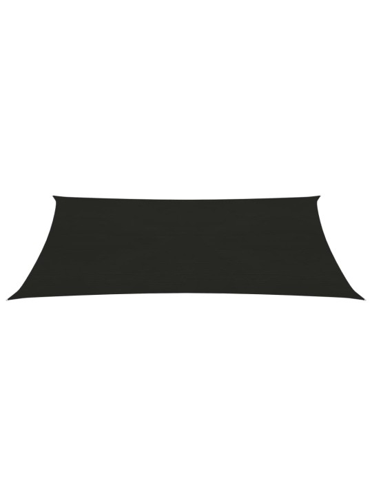 Saulessargs, 160 g/m², melns, 2,5x4,5 m, hdpe