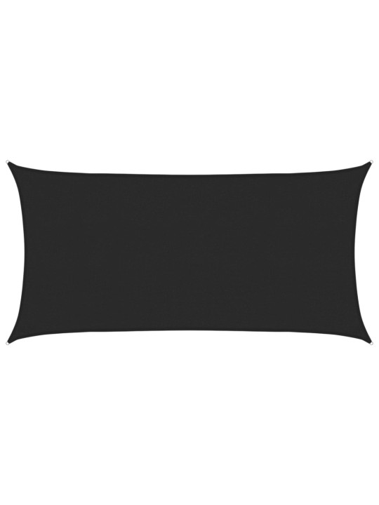 Saulessargs, 160 g/m², melns, 2,5x5 m, hdpe