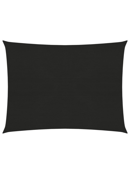 Saulessargs, 160 g/m², melns, 3x4 m, hdpe