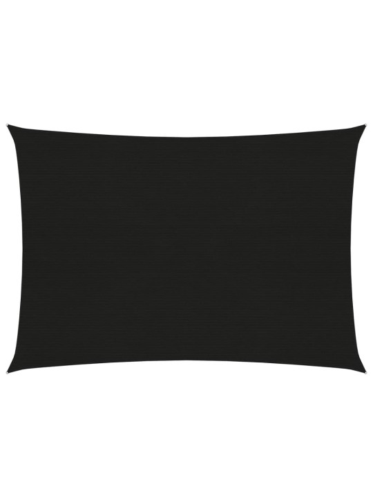Saulessargs, 160 g/m², melns, 3x4,5 m, hdpe