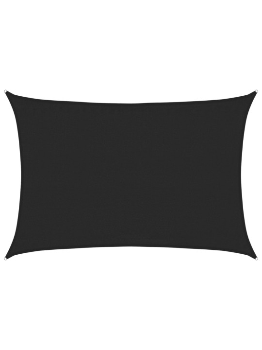 Saulessargs, 160 g/m², melns, 3,5x5 m, hdpe