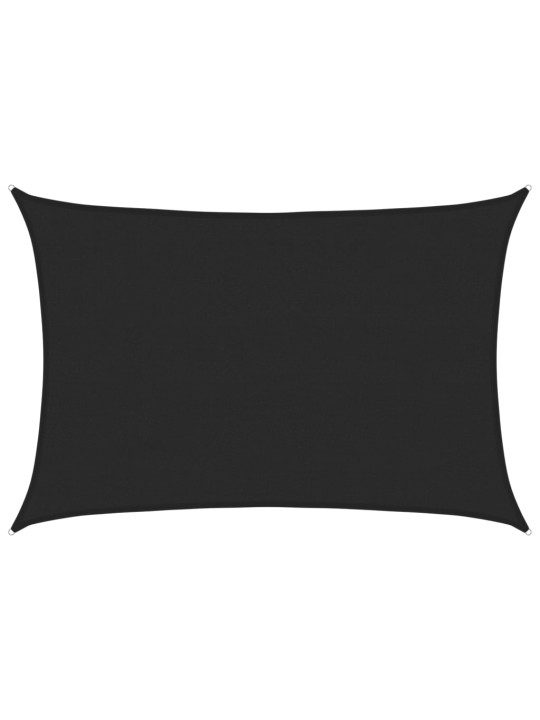 Saulessargs, 160 g/m², melns, 4x5 m, hdpe