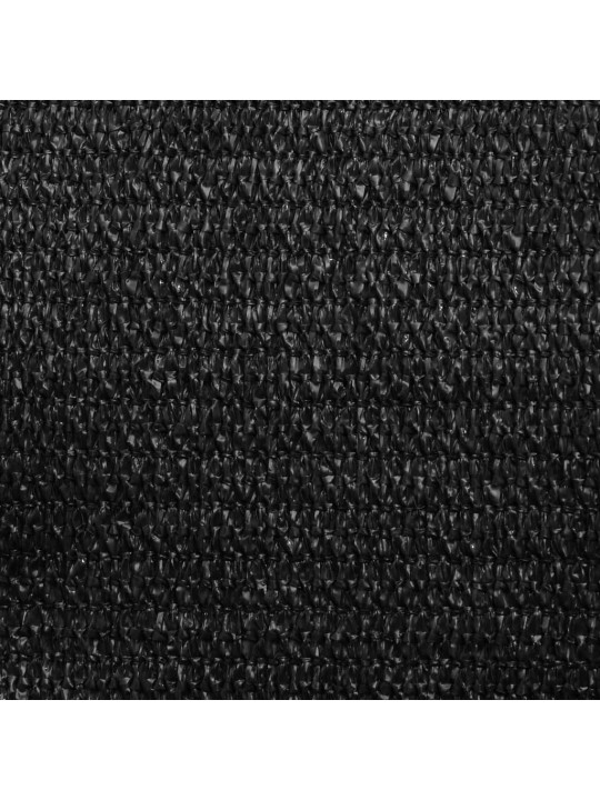 Saulessargs, 160 g/m², taisnstūra, melns, 6x8 m, hdpe