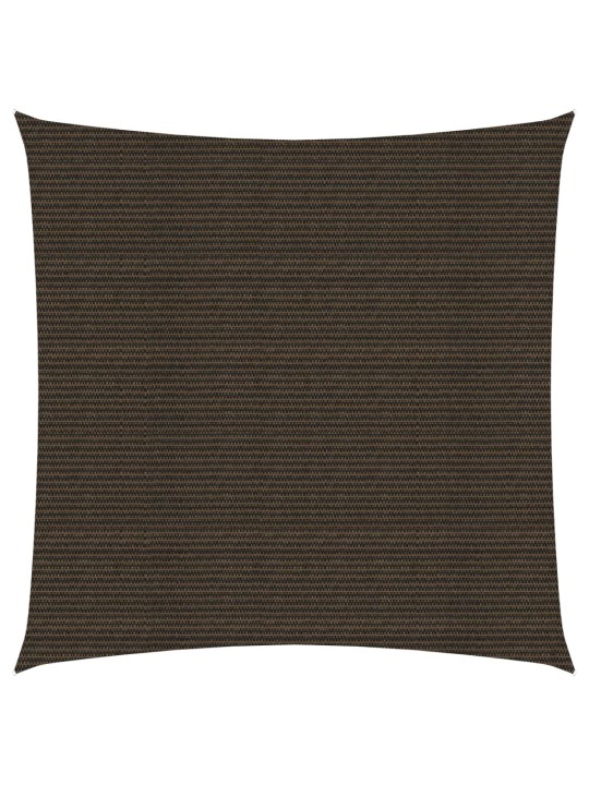 Saulessargs, 160 g/m², brūns, 3,6x3,6 m, hdpe