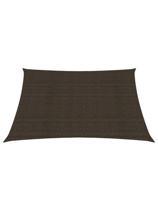 Saulessargs, 160 g/m², brūns, 3,6x3,6 m, hdpe