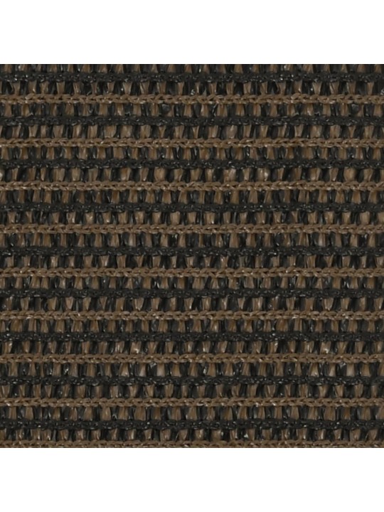 Saulessargs, 160 g/m², brūns, 4x4 m, hdpe