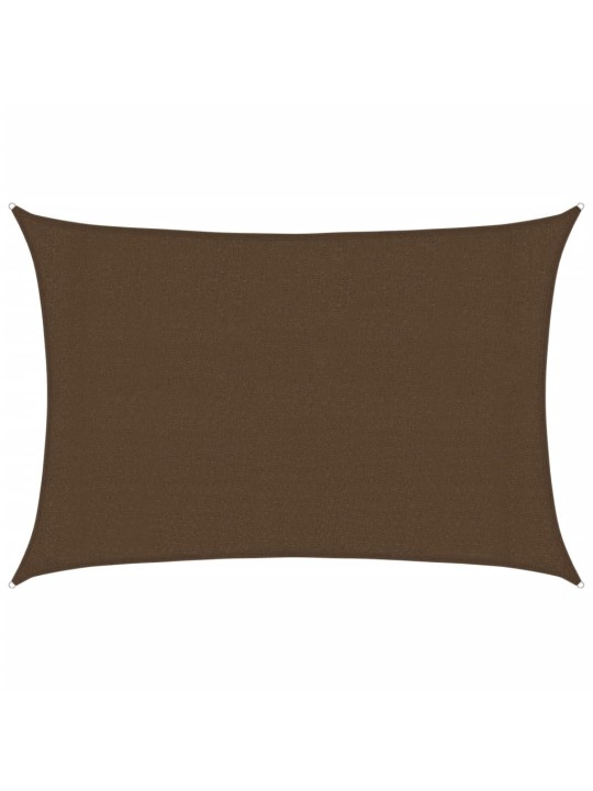 Saulessargs, 160 g/m², brūns, 3x5 m, hdpe