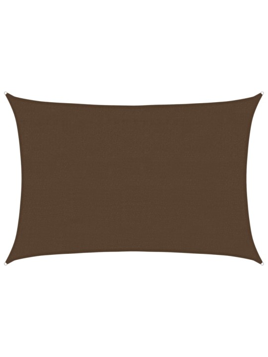 Saulessargs, 160 g/m², brūns, 4x5 m, hdpe