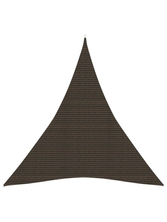 Saulessargs, 160 g/m², brūns, 3x4x4 m, hdpe